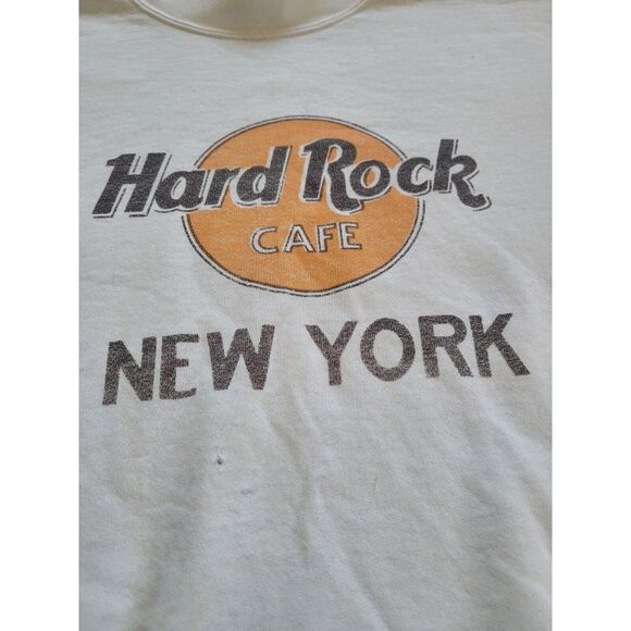 Vintage 80s Miner Oneita Power Sweats Thrashed Hard Rock Cafe Crewneck Size XL - Picture 2 of 16